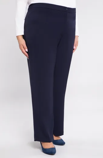 Elegantsed tumesinised volditud püksid
