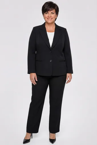 Must elegantne ülikond