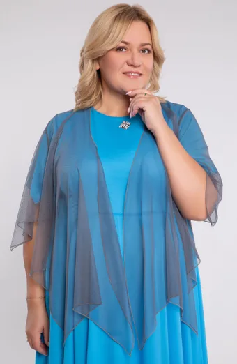 Hall šifoonist bolero