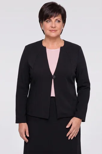 Must linane bleiser taskutega