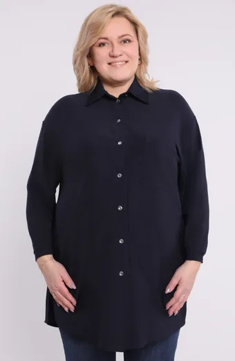 Tumesinine pikk särk