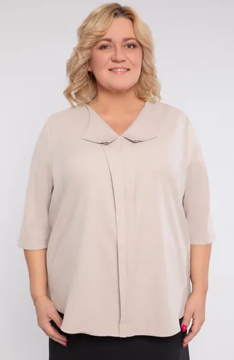 Linane lai pluus beežis toonis