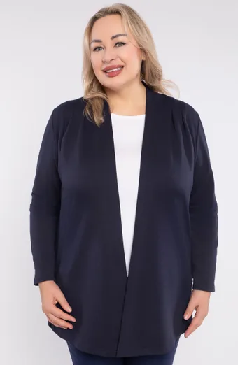 Tumesinine igapäevane kardigan