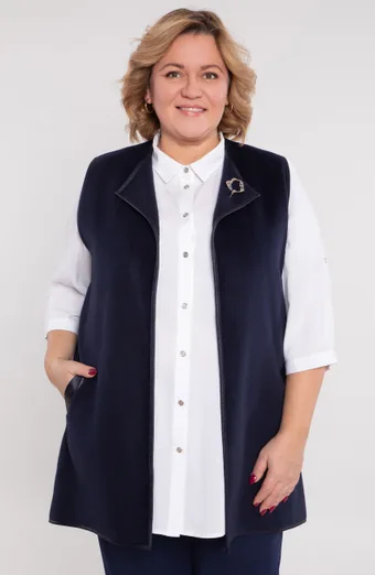 Tumesinine vest prossiga