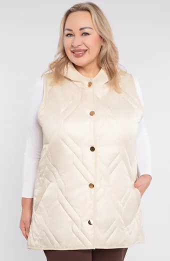 Beež tepitud vest
