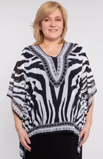 Sebramustriga Poncho