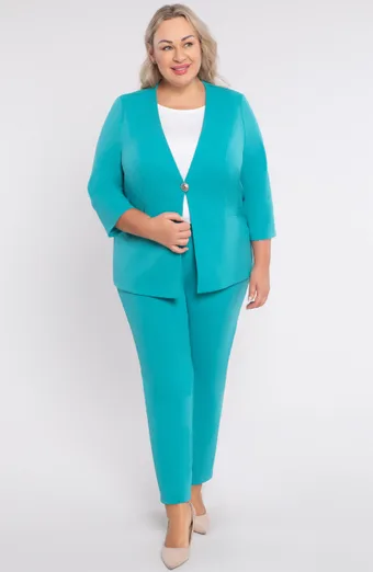 Türkiissinine elegantne ülikond