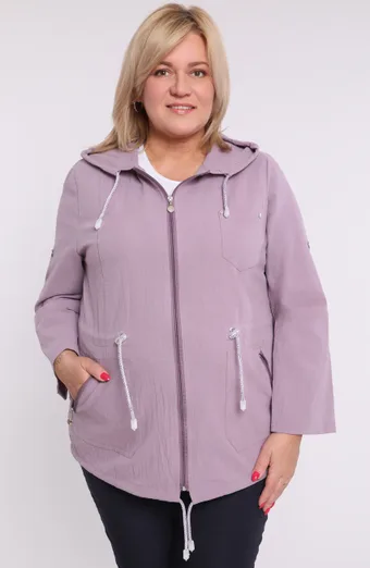 Lilla õhuke jakk