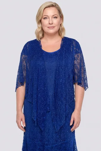 Sädelev rukkilillesinine bolero