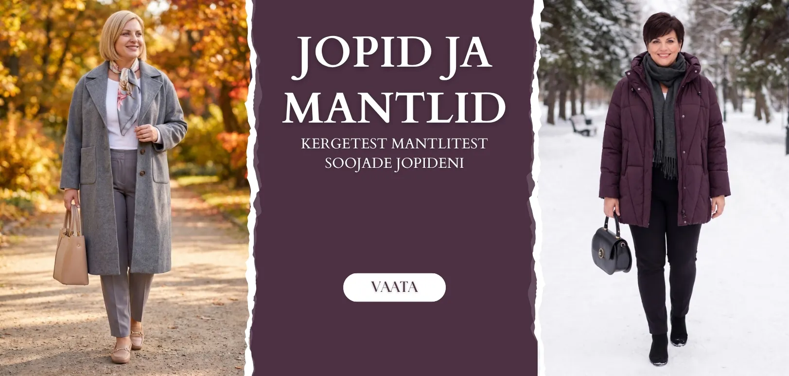 Naiste pluss-suurus jakid ja mantlid